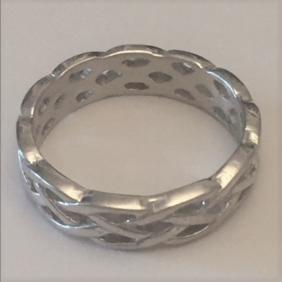 Fine Jewelry Other - .925 Sterling silver braided band handmade by me